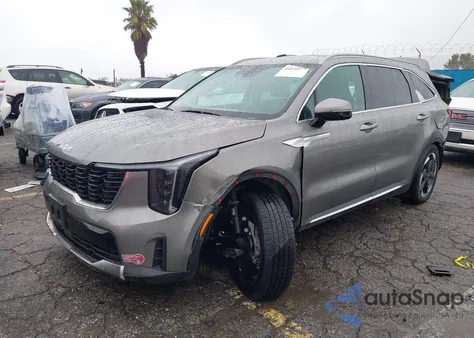 2025 Kia Sorento Plug-In Hybrid Ex из США, поврежденный, VIN KNDRJDJH3S5334500